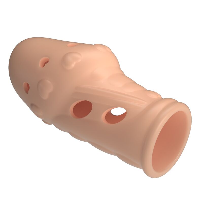 PRETTY LOVE - GUAINA PER PENE CON TESTURIZZAZIONE A CALZINO NATURALE – Manicotti per pene senza estensione – foto 7