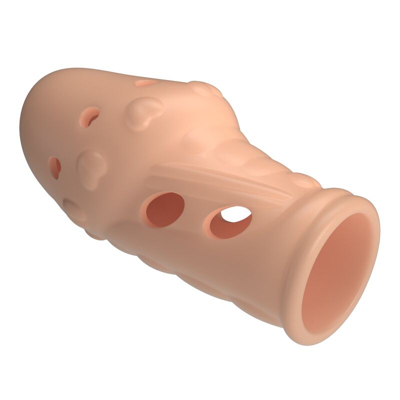 PRETTY LOVE - GUAINA PER PENE CON TESTURIZZAZIONE A CALZINO NATURALE – Manicotti per pene senza estensione – foto 8
