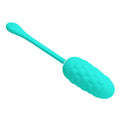 PRETTY LOVE - UOVO VIBRANTE CON TEXTURE MARINA RICARICABILE VERDE ACQUA – Uova vibranti