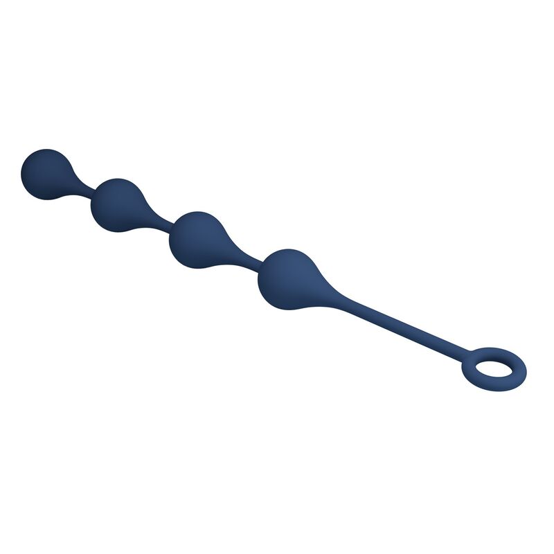 MR PLAY - PERLE ANALI IN SILICONE BLU TAGLIA L 42,6 CM – Perline anali – foto 6