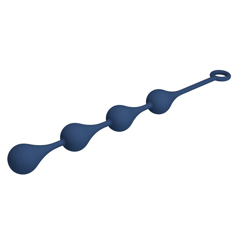 MR PLAY - PERLE ANALI IN SILICONE BLU TAGLIA L 42,6 CM – Perline anali – foto 7