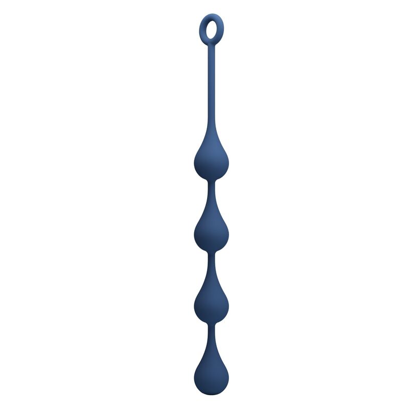 MR PLAY - PERLE ANALI IN SILICONE BLU TAGLIA L 42,6 CM – Perline anali – foto 4