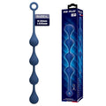 MR PLAY - PERLE ANALI IN SILICONE BLU TAGLIA L 42,6 CM – Perline anali
