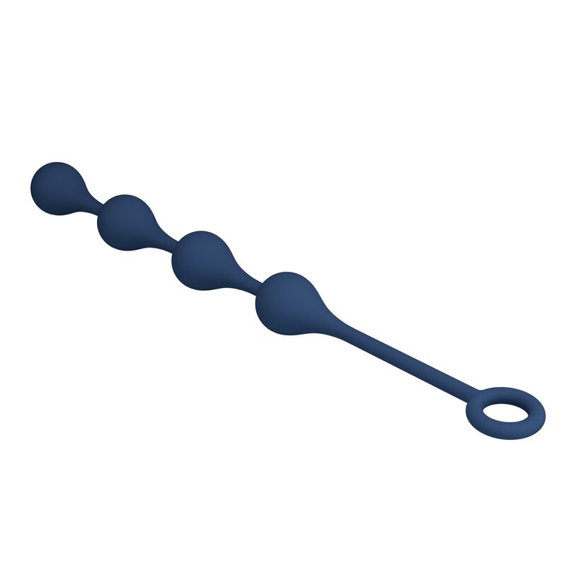MR PLAY - PERLE ANALI IN SILICONE BLU TAGLIA M 33 CM – Perline anali – foto 7