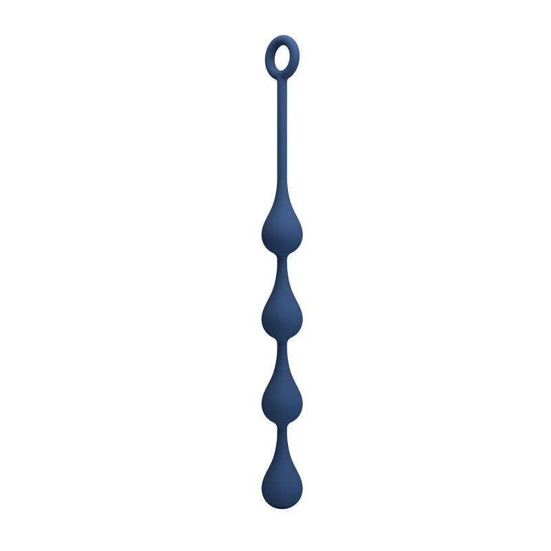 MR PLAY - PERLE ANALI IN SILICONE BLU TAGLIA M 33 CM – Perline anali – foto 5
