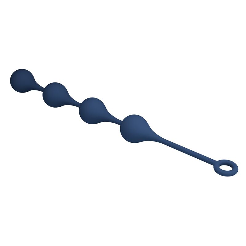 MR PLAY - PERLE ANALI IN SILICONE BLU TAGLIA XL 52,5 CM – Perline anali – foto 7