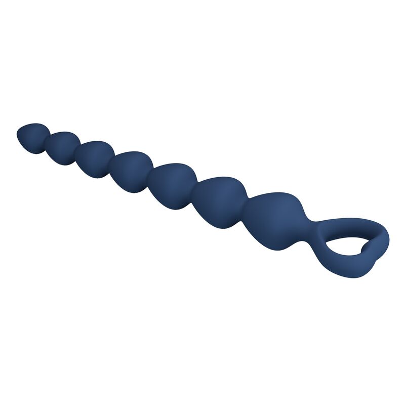 MR PLAY - PERLE ANALALI IN SILICONE BLU E PLUG ANAL 26,7 CM – Perline anali – foto 8
