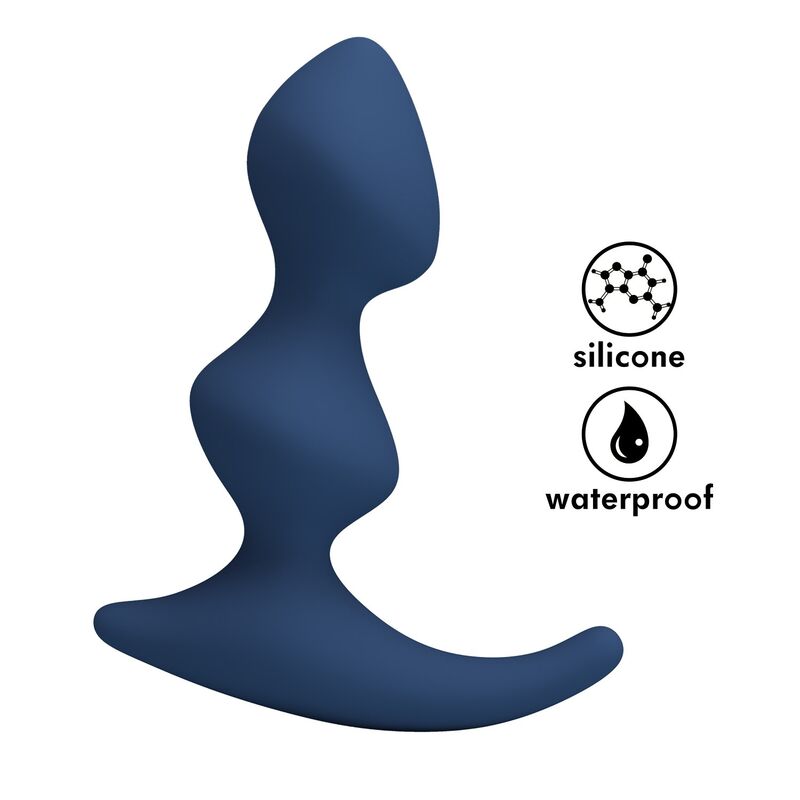 MR PLAY - PLUG ANALE ERGONOMICO BLU – Tappi anali