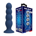 MR PLAY - PLUG ANALE CON 4 SFERE METALLICHE E VENTOSA BLU – Tappi anali