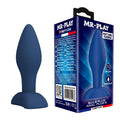 MR PLAY - PLUG ANALE CONICO IN SILICONE BLU S – Tappi anali