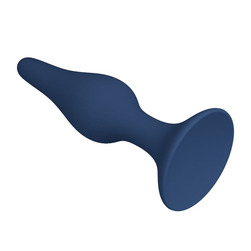 MR PLAY - PLUG ANALE CONICO IN SILICONE BLU XL – Tappi anali – foto 6