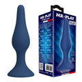 MR PLAY - PLUG ANALE CONICO IN SILICONE BLU XL – Tappi anali