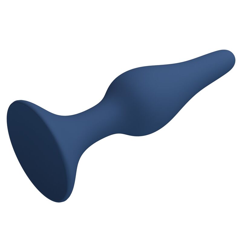 MR PLAY - PLUG ANALE SLIM IN SILICONE BLU L – Tappi anali – foto 7