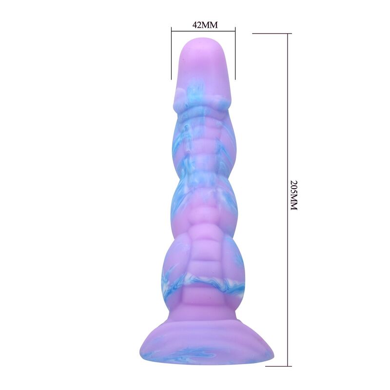 POWER MONSTERS - DILDO IN SILICONE ALIEN FANTASY 20,5 CM Ø 4,8 CM – Falli senza vibrazioni – foto 7