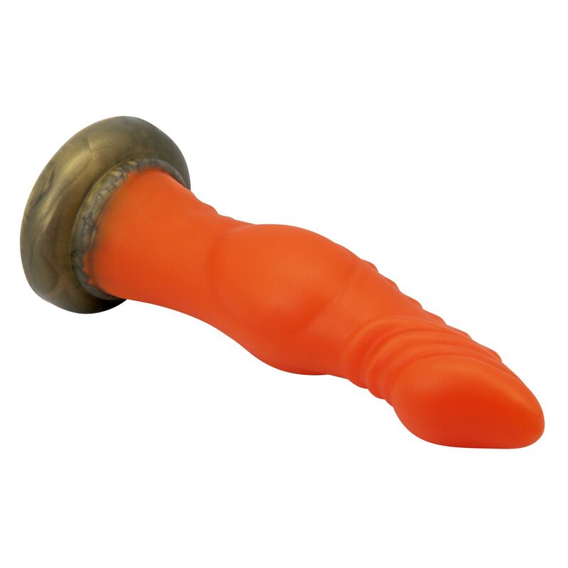 POWER MONSTERS - BLAZEHEART CHARGER FANTASY DILDO IN SILICONE 18,5 CM Ø 4,5 CM – Falli senza vibrazioni – foto 4