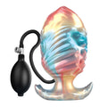 POWER MONSTERS - EBON LEVIATHAN TRICOLORE PLUG ANALE GONFIABILE FANTASY 18 CM – Anale gonfiabile
