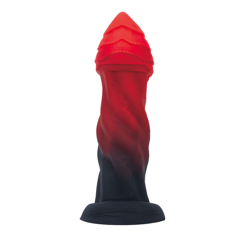 POWER MONSTERS - DILDO IN SILICONE BIGOLIATH BICOLORE FANTASY 25 CM Ø 6 CM – Falli senza vibrazioni