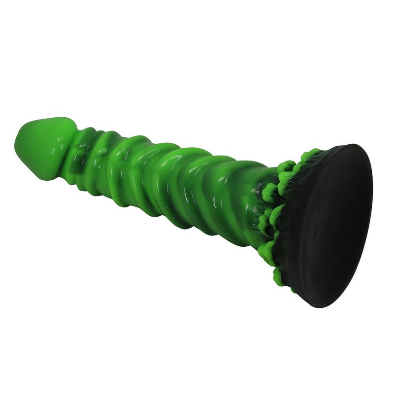 POWER MONSTERS - DILDO IN SILICONE MANTICORE FANTASY 23 CM Ø 5 CM – Falli senza vibrazioni – foto 5