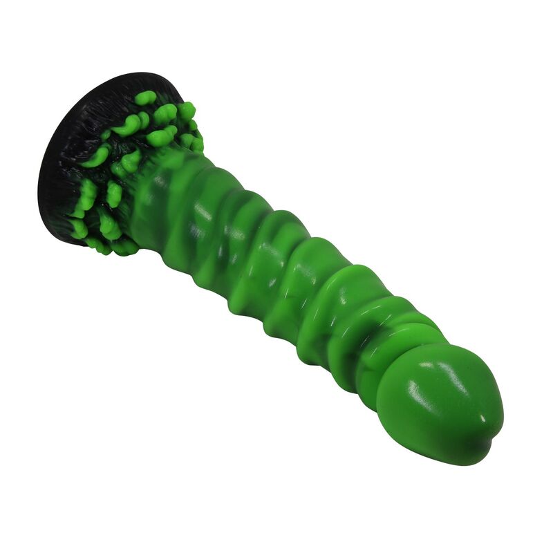 POWER MONSTERS - DILDO IN SILICONE MANTICORE FANTASY 23 CM Ø 5 CM – Falli senza vibrazioni – foto 4