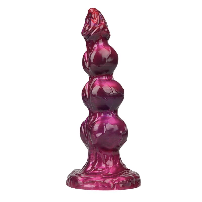 POWER MONSTERS - PRIMAL BEASTLORD DILDO IN SILICONE ROSA TRASLUCIDO FANTASY 26 CM Ø 5 CM – Falli senza vibrazioni