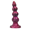 POWER MONSTERS - PRIMAL BEASTLORD DILDO IN SILICONE ROSA TRASLUCIDO FANTASY 26 CM Ø 5 CM – Falli senza vibrazioni