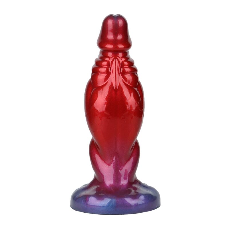 POWER MONSTERS - SHADOW BEHEMOTH DILDO GONFIABILE IN SILICONE BICOLORE 22 CM Ø 5 CM – Anale gonfiabile – foto 6
