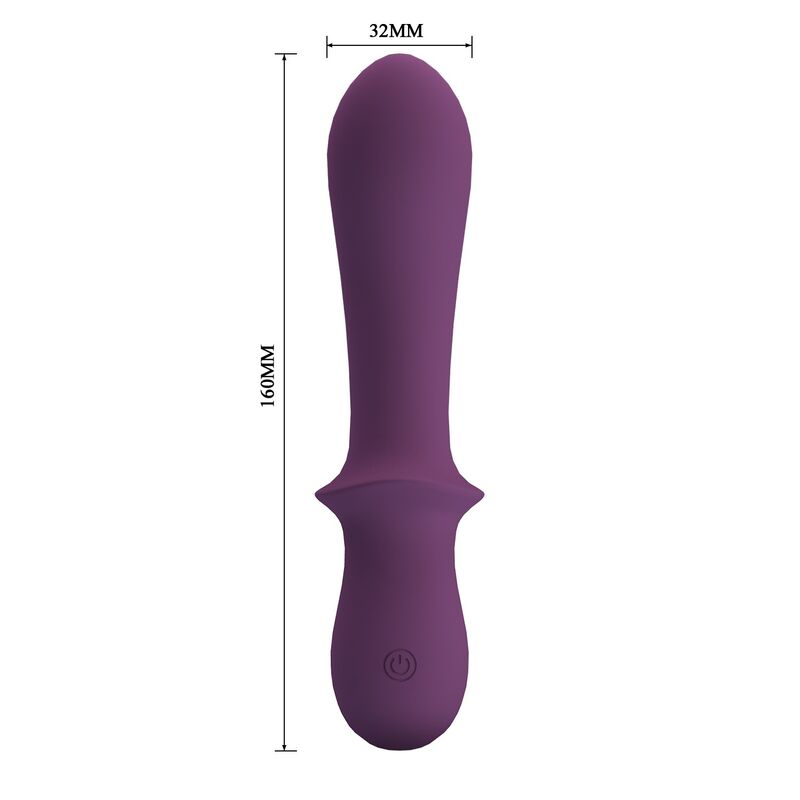 PRETTY LOVE - VIBRATORE RICARICABILE ABIGAIL 10 FUNZIONI VIOLA – Vibratori HI-TECH – foto 9