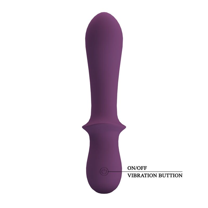 PRETTY LOVE - VIBRATORE RICARICABILE ABIGAIL 10 FUNZIONI VIOLA – Vibratori HI-TECH – foto 2