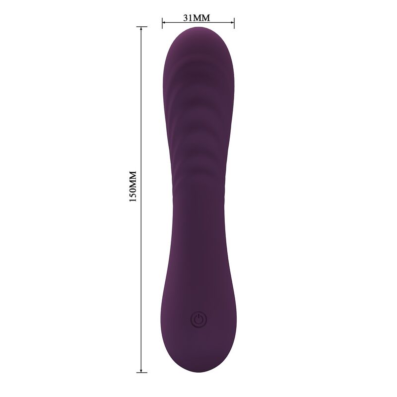 PRETTY LOVE - VIBRATORE RICARICABILE ALEXISROSE 10 FUNZIONI VIOLA – Vibratori HI-TECH – foto 9