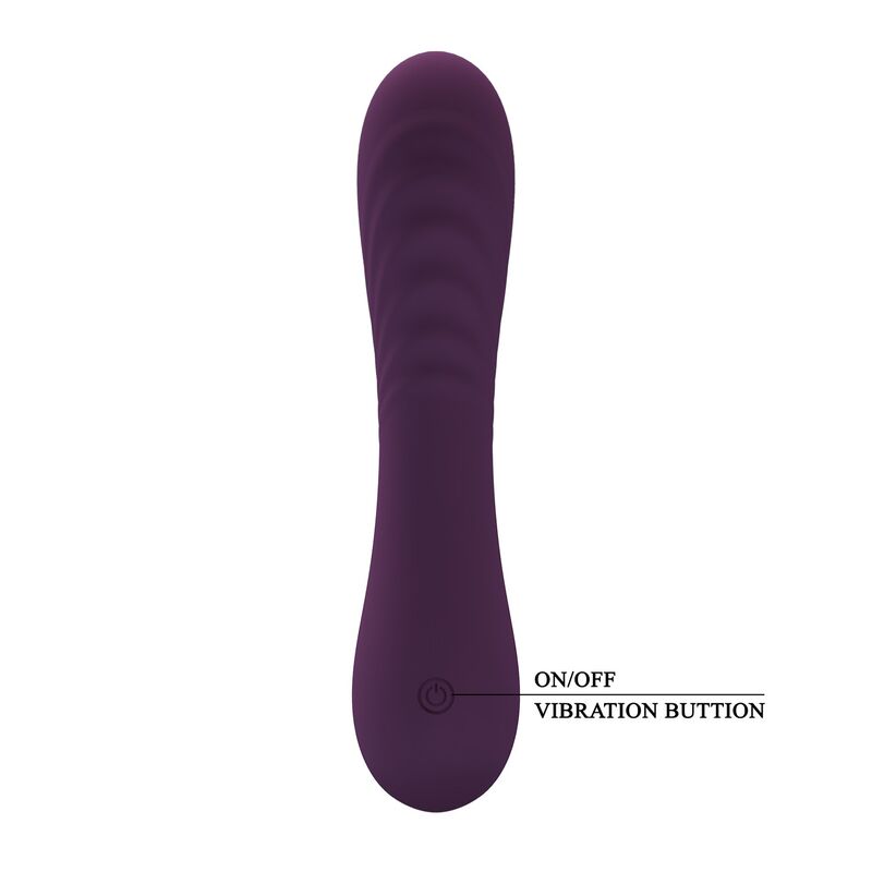 PRETTY LOVE - VIBRATORE RICARICABILE ALEXISROSE 10 FUNZIONI VIOLA – Vibratori HI-TECH – foto 2