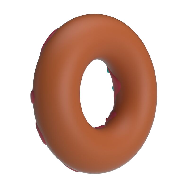 PRETTY LOVE - ANELLO PER PENE SUPER DONUT ROSA – Cockring senza vibrazione – foto 4