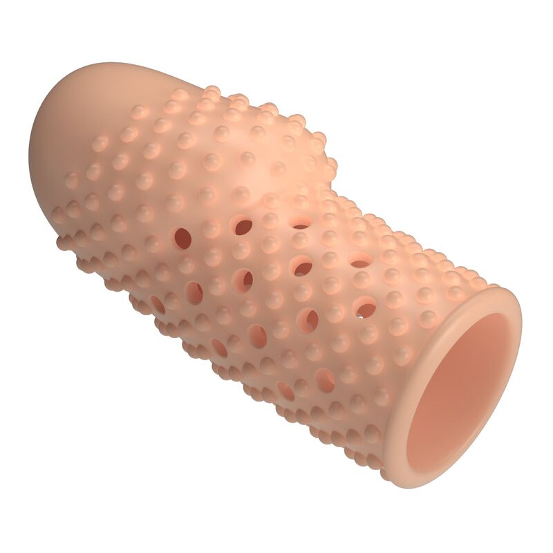 PRETTY LOVE - MANICOTTO PER PENE DA GEEK PER UN PENE PIÙ SPESSO, COLORE NATURALE – Manicotti per pene senza estensione – foto 6