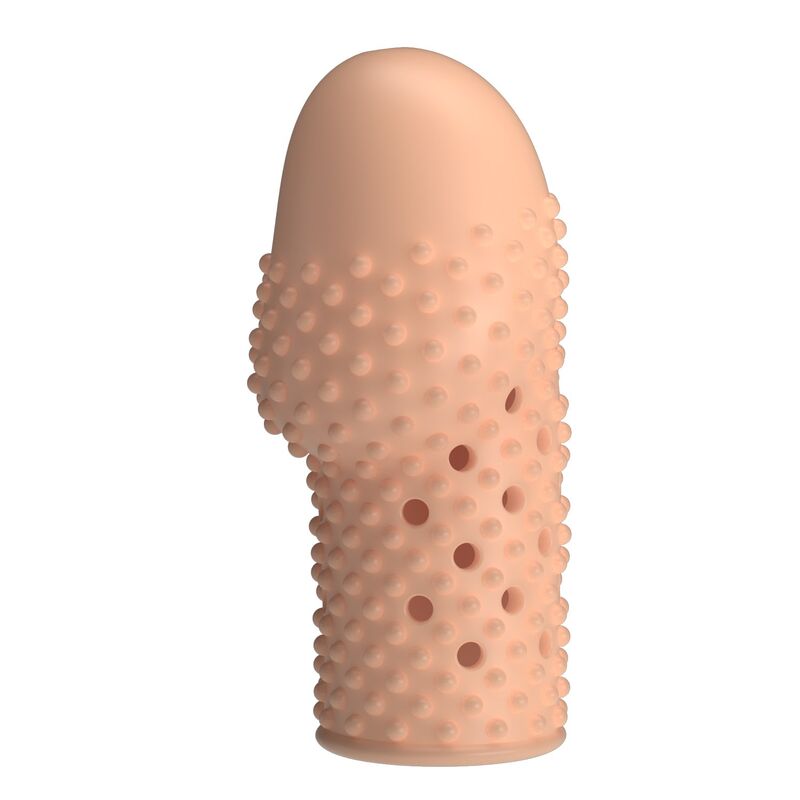 PRETTY LOVE - MANICOTTO PER PENE DA GEEK PER UN PENE PIÙ SPESSO, COLORE NATURALE – Manicotti per pene senza estensione – foto 4