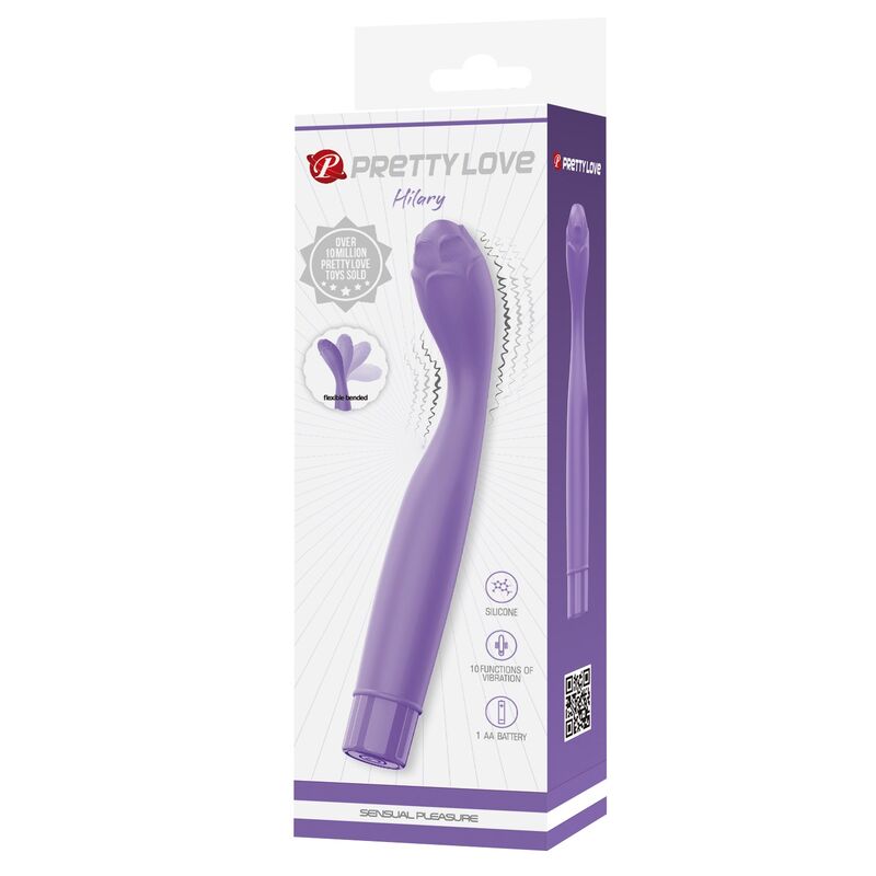 PRETTY LOVE - VIBRATORE FLESSIBILE PER IL PUNTO G HENRY VIOLA – Vibratori a punto G – foto 3