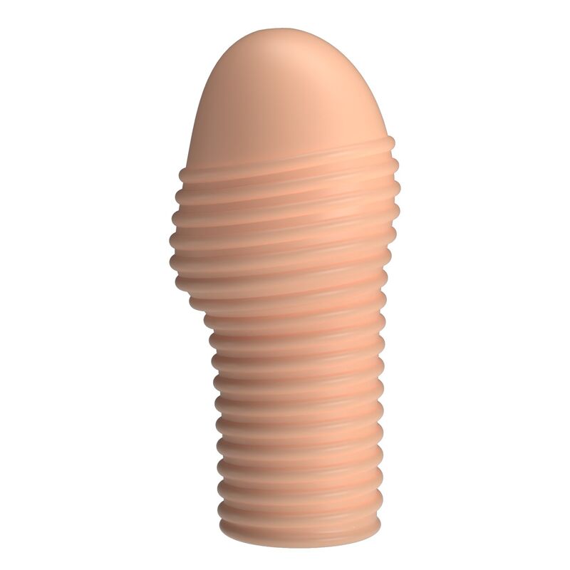 PRETTY LOVE - HOTTT MANICA PER PENE PER UN PENE PIÙ SPESSO, COLORE NATURALE – Manicotti per pene senza estensione – foto 4