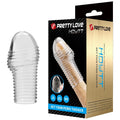 PRETTY LOVE - HOTTT MANICA PER PENE PER UN PENE PIÙ SPESSO E TRASPARENTE – Manicotti per pene senza estensione