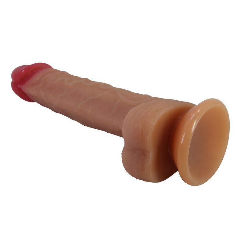 PRETTY LOVE - JOVITA DILDO IN SILICONE REALISTICO CON VENTOSA 19 CM Ø 4,5 CM – Peni realistici – foto 7
