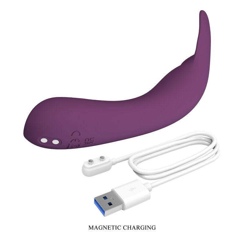 PRETTY LOVE - VIBRATORE RICARICABILE KENYELL 10 FUNZIONI VIOLA – Vibratori HI-TECH – foto 8