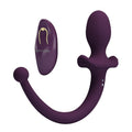 PRETTY LOVE - LIOEA VIBRANTE ANALE CON CODA, 12 FUNZIONI, TELECOMANDO VIOLA – Vibratori anali