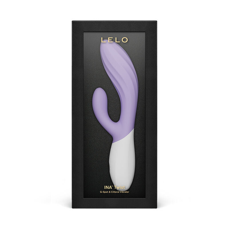 LELO - INA TWIST DOPPIO VIBRATORE A CONIGLIO PER IL PUNTO G E IL CLITORIDE LAVANDA – Vibratori di coniglio – foto 4