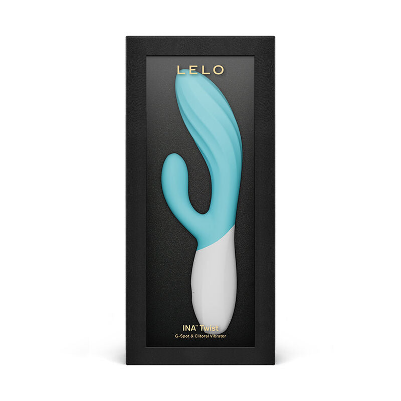 LELO - INA TWIST DOPPIO VIBRATORE A CONIGLIO PER IL PUNTO G E IL CLITORIDE BLU – Vibratori di coniglio – foto 4