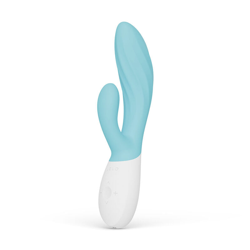 LELO - INA TWIST DOPPIO VIBRATORE A CONIGLIO PER IL PUNTO G E IL CLITORIDE BLU – Vibratori di coniglio – foto 2