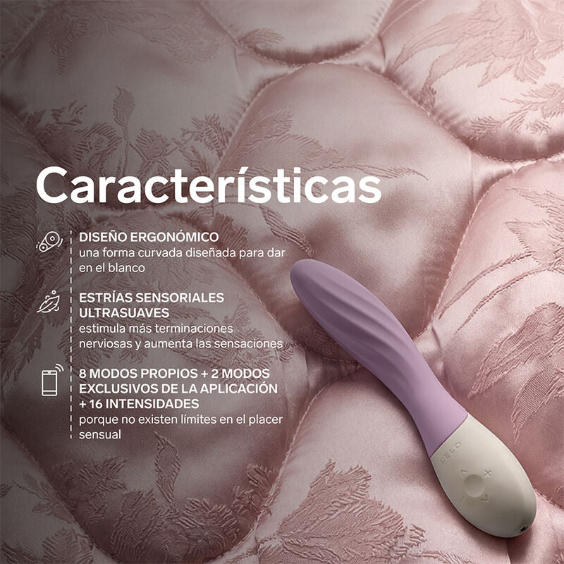 LELO - MONA TWIST VIBRATORE PER IL PUNTO G RICARICABILE E CONTROLLABILE TRAMITE APP, COLORE LAVANDA – Vibratori con APP – foto 9