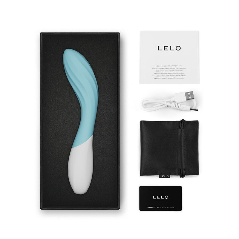 LELO - MONA TWIST VIBRATORE PER IL PUNTO G RICARICABILE E CONTROLLABILE TRAMITE APP, COLORE LAVANDA – Telecomando – foto 5