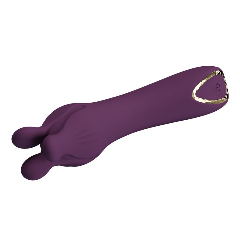 PRETTY LOVE - VIBRATORE RICARICABILE LUNAO 10 FUNZIONI VIOLA – Vibratori a punto G – foto 8