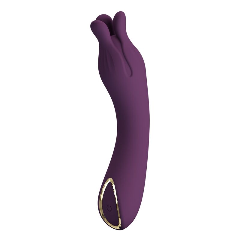 PRETTY LOVE - VIBRATORE RICARICABILE LUNAO 10 FUNZIONI VIOLA – Vibratori a punto G – foto 5