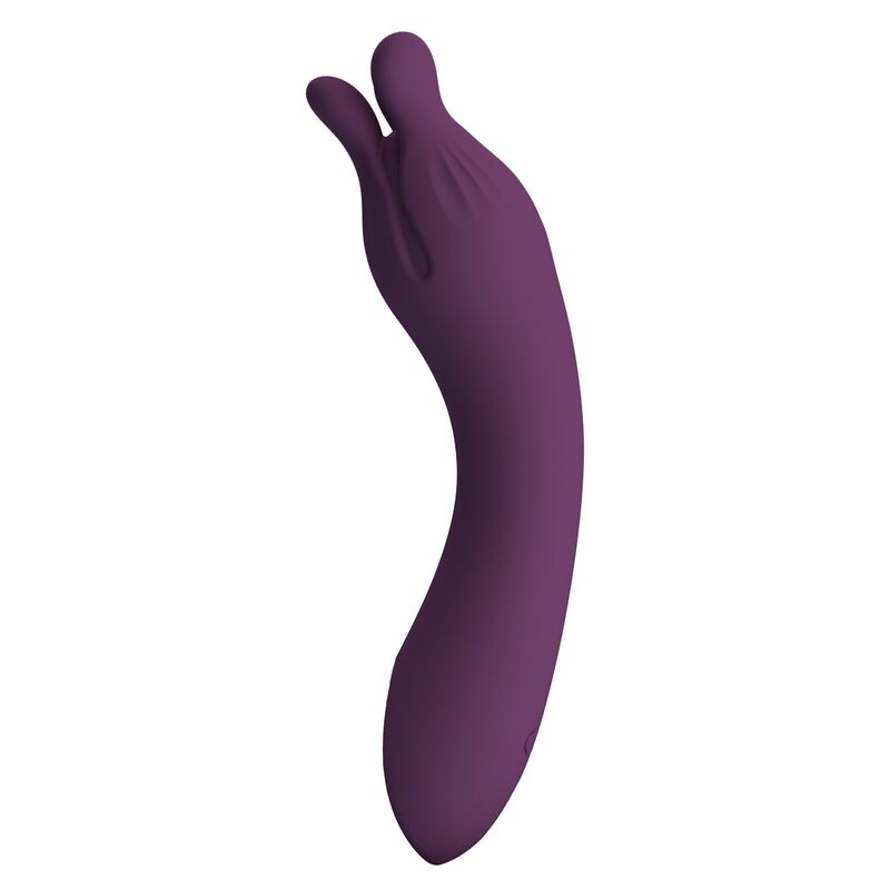 PRETTY LOVE - VIBRATORE RICARICABILE LUNAO 10 FUNZIONI VIOLA – Vibratori a punto G – foto 4