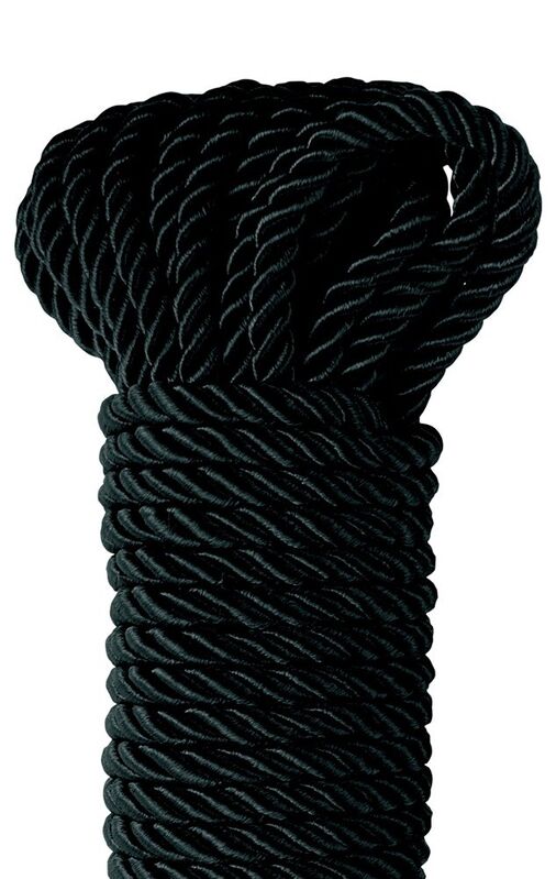 FETISH FANTASY SERIES - CORDA DI SETA DELUXE NERA 9,75 M – Corde – foto 2