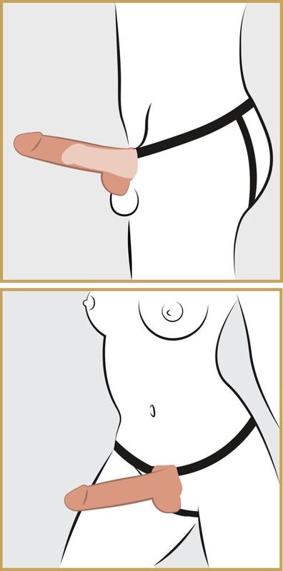 FETISH FANTASY SERIES - IMBRACATURA REGOLABILE PENE REALISTICO CON SFERE SQUIRTING 19 CM – Cablaggi cavi – foto 5