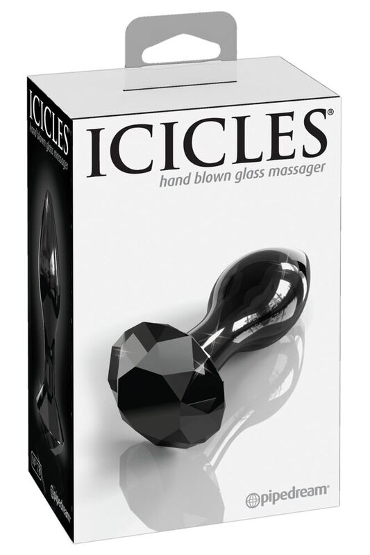 ICICLES - N. 78 TAPPO ANALE IN VETRO – Tappi anali